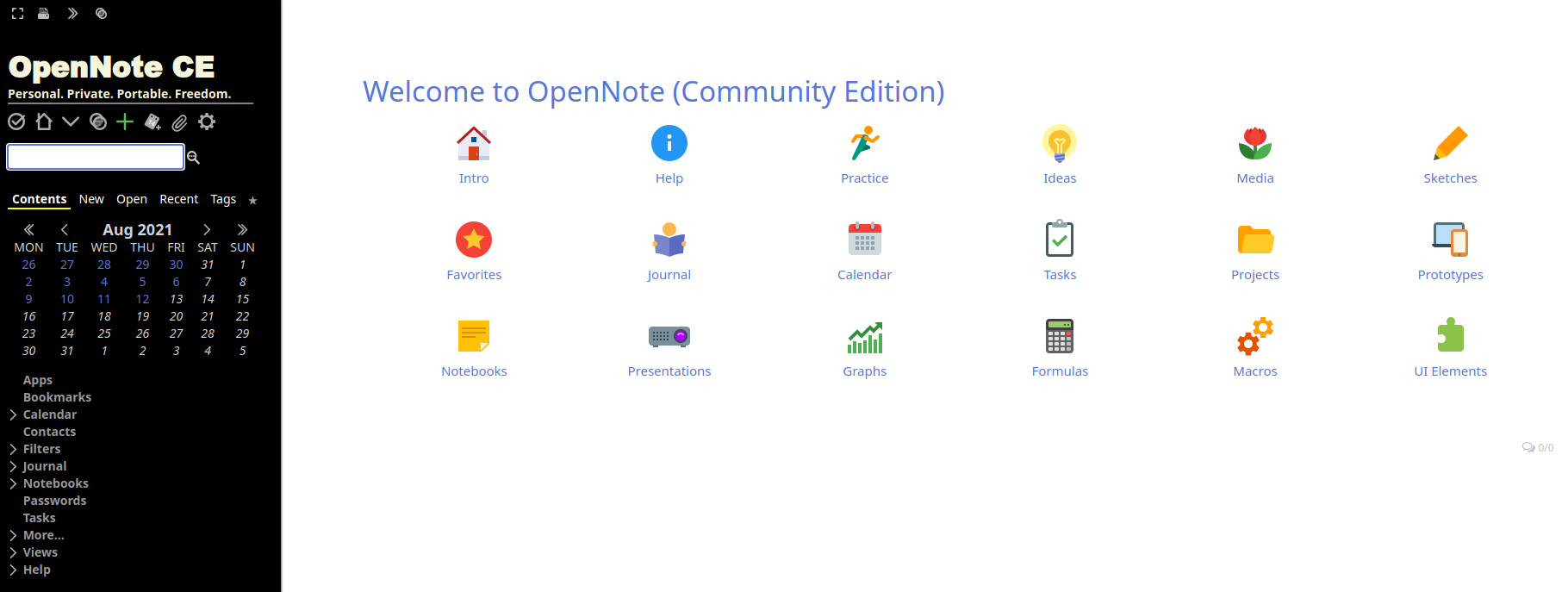 OpenNote Community Edition OpenNote